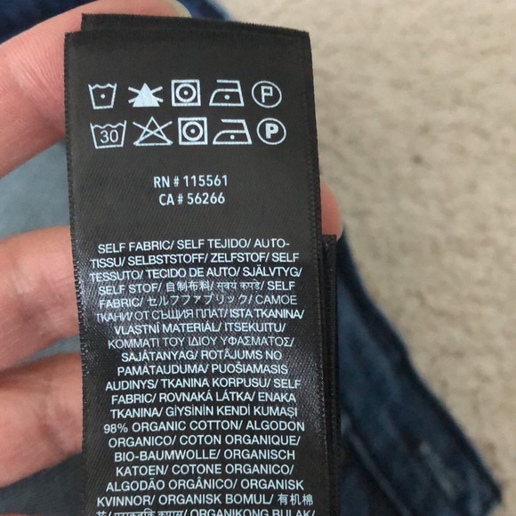 7 for all mankind the high waist skinny jeans blue 28 - Picture 10 of 10